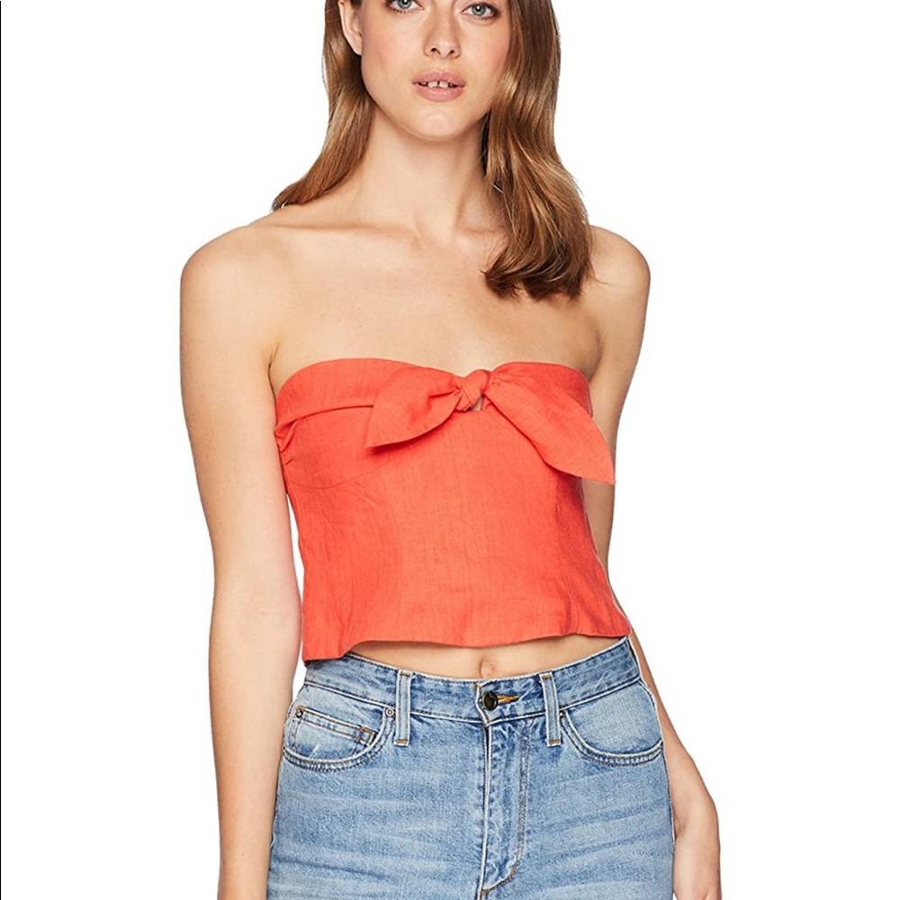 Mara Hoffman Nan Tie Croptop